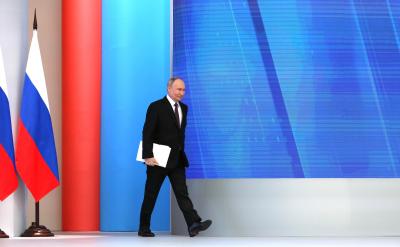 Через несколько минут Владимир Путин огласит Послание Федеральному Собранию / Фото kremlin.ru
