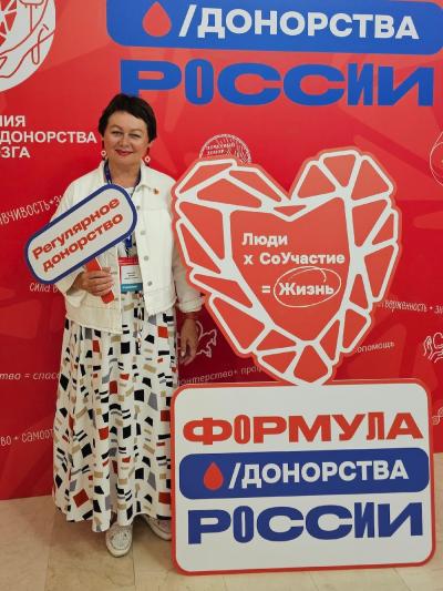 Ирина Коткина, лауреат в номинации «PRoпаганда»: Мы вместе делаем важное дело / фото реготделения Красного Креста