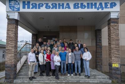 Коллектив Издательского дома НАО / Фото Алексея Орлова