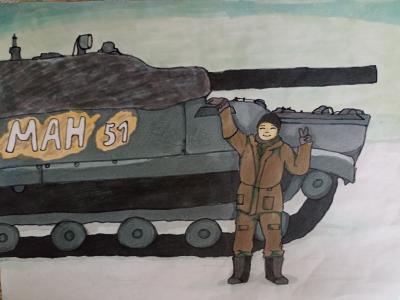 Автор рисунка – Ариана Фомина, 16 лет, посёлок Нельмин Нос