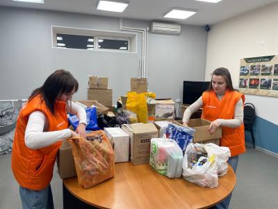 Посылки бойцам можно принести до 31 мая по адресу: ул. Тыко Вылки, д. 2 / Фото регионального штаба Всероссийской акции взаимопомощи #МЫВМЕСТЕ