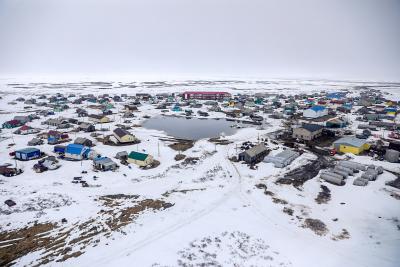 Каратайка всё ещё в снежном плену / Фото Екатерины Эстер