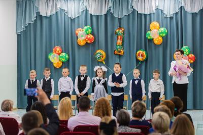 Классы в тельвисочной школе маленькие, но очень дружные / Фото Александры Берг 