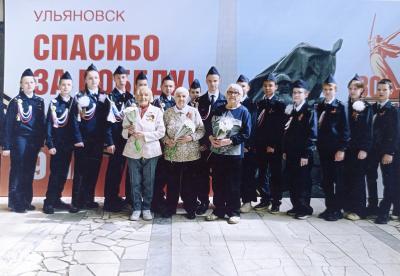 На встрече с юными патриотами / Фото автора