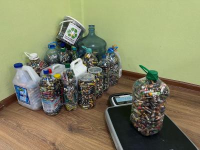 К акции по сбору батареек активно подключились организации НАО. Вес самой большой сданной партии – 71 кг / Фото Ольги Павловской
